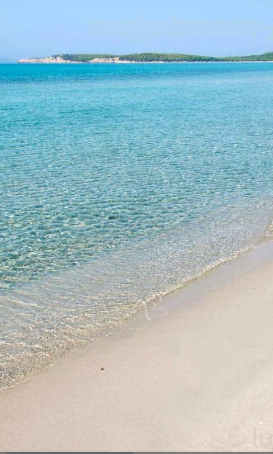 Villa Panoramica Immersa Nel Verde Porto Pino Bagian luar foto