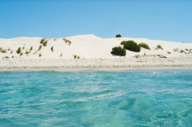 Villa Panoramica Immersa Nel Verde Porto Pino Bagian luar foto